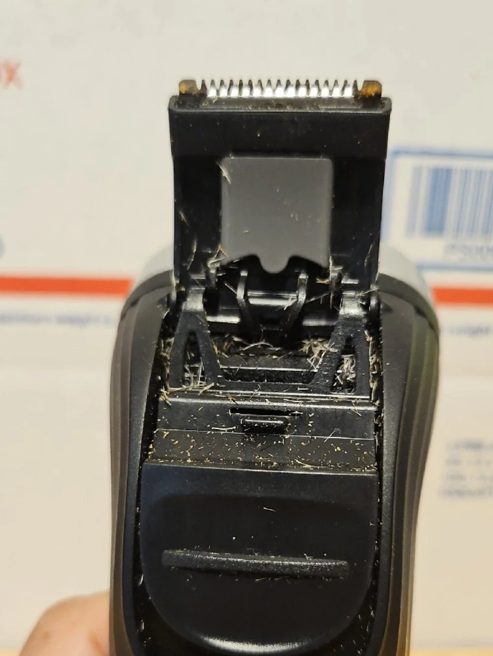 Philips Black and Silver Triple-Head Electric Razor